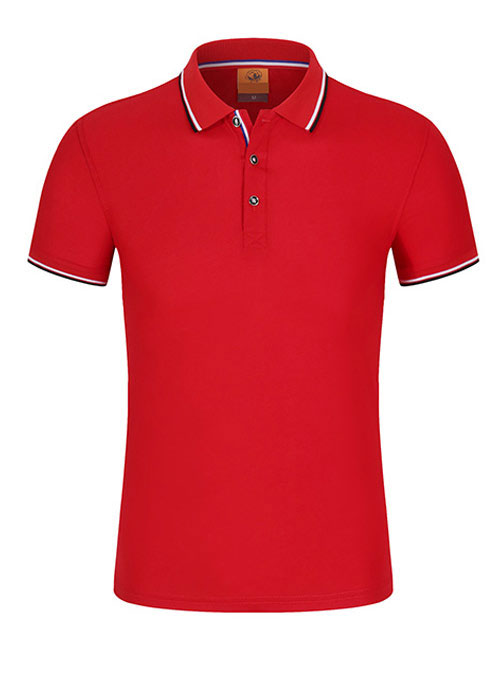 200克珠地網眼POLO衫工作服現貨_工衣T恤衫定做LOGO